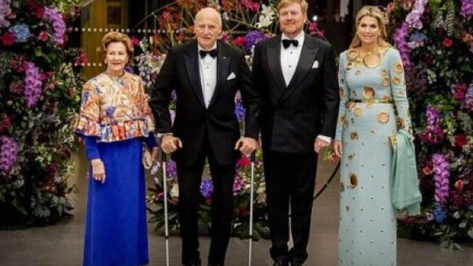 Не е за вярване как се появи облечена кралицата на Нидерландия
