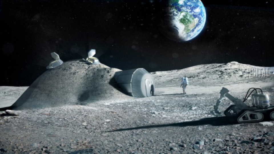 167 тона материали на Луната