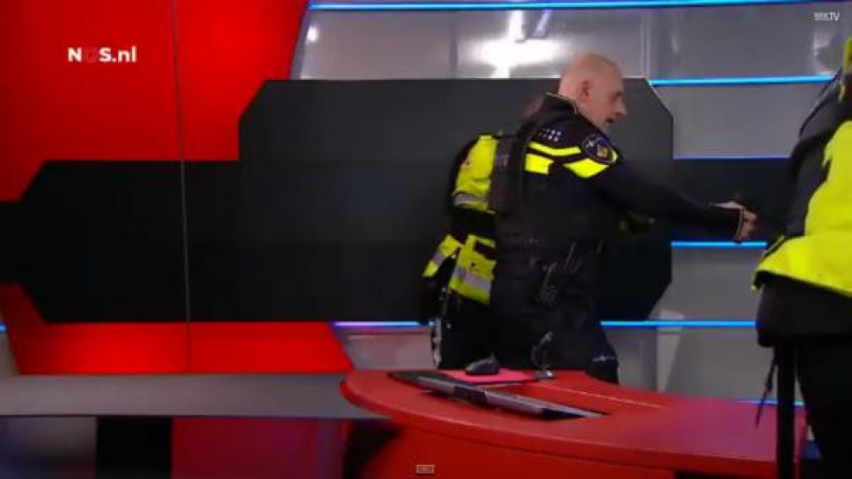 Въоръжен ислямист нахлу в телевизия NOS в Холандия