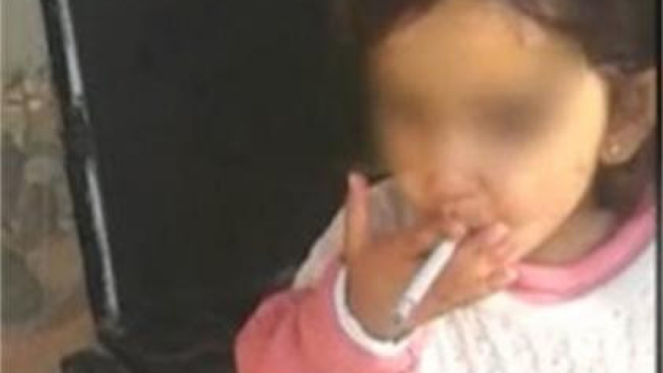 Родителите на 3-годишната Златка не знаели, че детето им пуши
