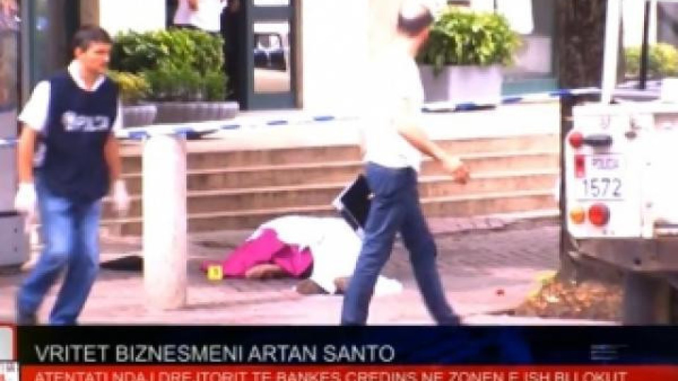 Топ банкер застрелян в центъра на Тирана