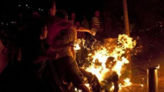 Адска болка! Георги се самозапали след семеен скандал!