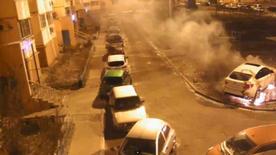 ВИДЕО: Съседи подпалиха BMW X6 за отмъщение