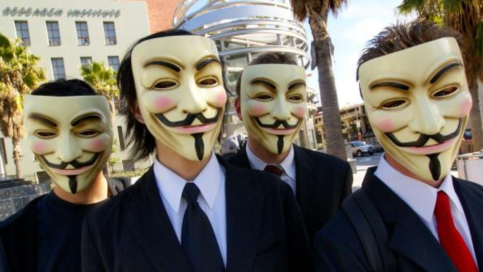 Анонимните” организират световен протест на 5 ноември
