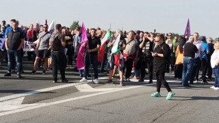 Напрежение и арест на блокадата на магистрала „Тракия“