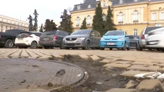 Пак проблем с жълтите павета в София