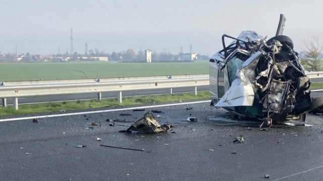 Тежка катастрофа на АМ "Тракия", има загинали