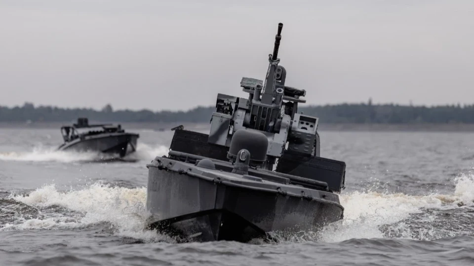 Румънски военни унищожиха украински морски дрон