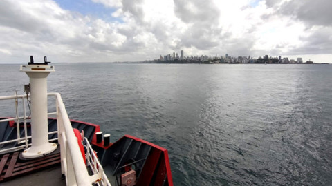 Ето докъде стигна българският кораб, плаващ към Антарктида