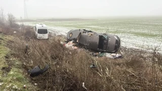 Мистериозна катастрофа с украински бусове и много ранени край Мъглиж