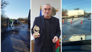 Шок и скръб в Червен бряг след смъртта на бившия кмет. АПИ твърди, че пътят е бил опесъчен