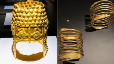 Откриха откраднатото в Нидерландия златно съкровище на Румъния