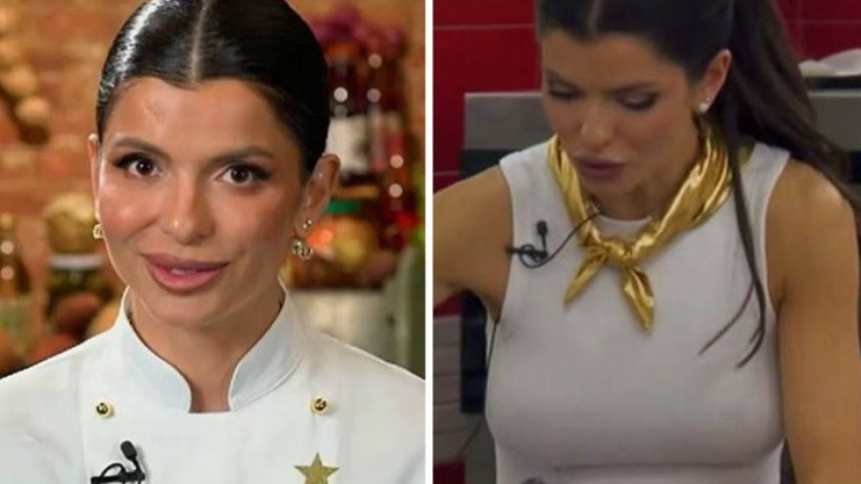 Славена Вътова прикова вниманието в „Hell’s Kitchen“ с провокативна поява без сутиен