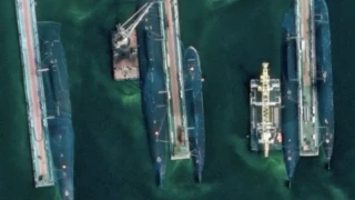 Най-тежко въоръжените подводници в света са покрити с мрежи срещу дронове